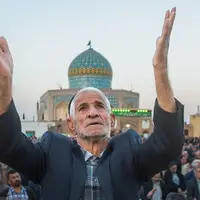  اقامه نماز طلب باران در قزوین