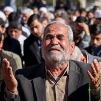 دستهای رو به آسمان در بجنورد؛ زمزمه باران در دل خشکسالی