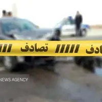 تصادف زنجیرهای چند خودرو در بلوار ساحلی بندرعباس