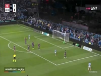 گل دوم سلتاویگو به بارسلونا توسط ایگلسیاس