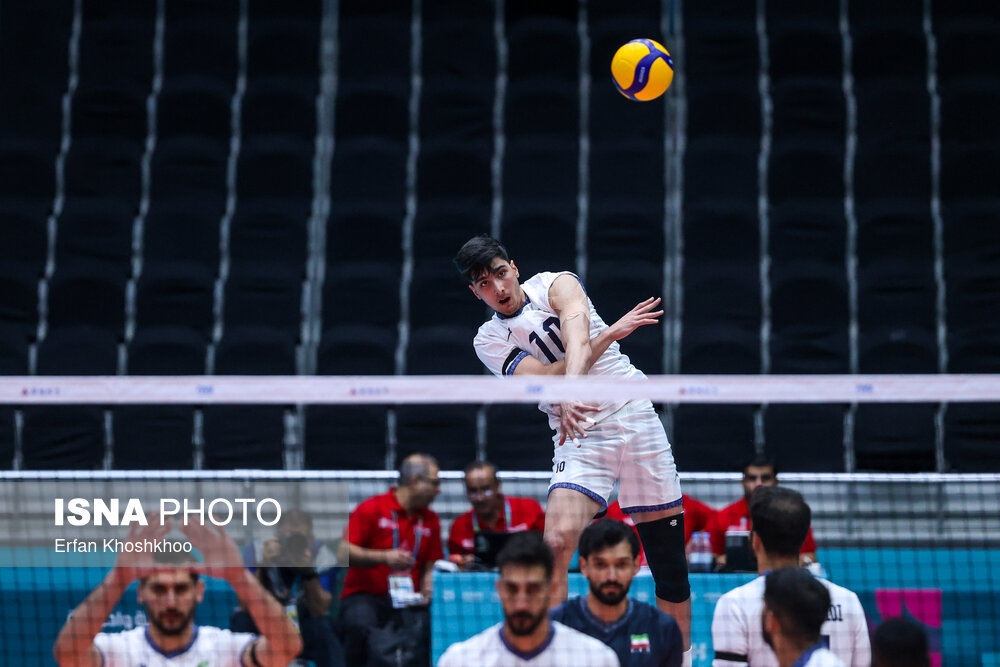 بازی‌های کشورهای اسلامی ۲۰۲۵ ریاض،  مسابقه والیبال ایران و چاد