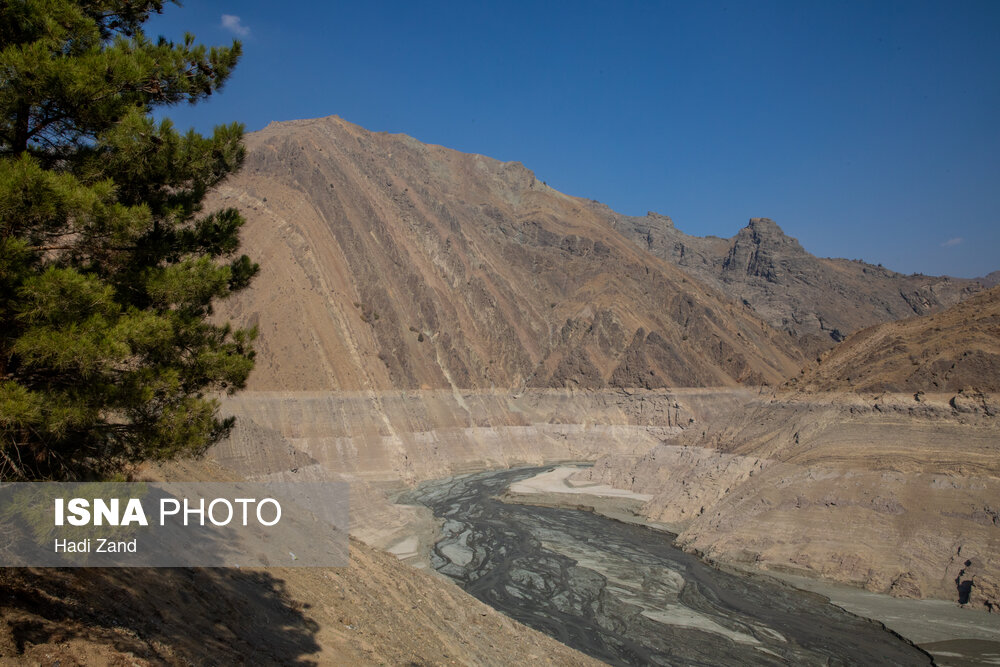 وضعیت سد امیرکبیر  ۱۹ آبان