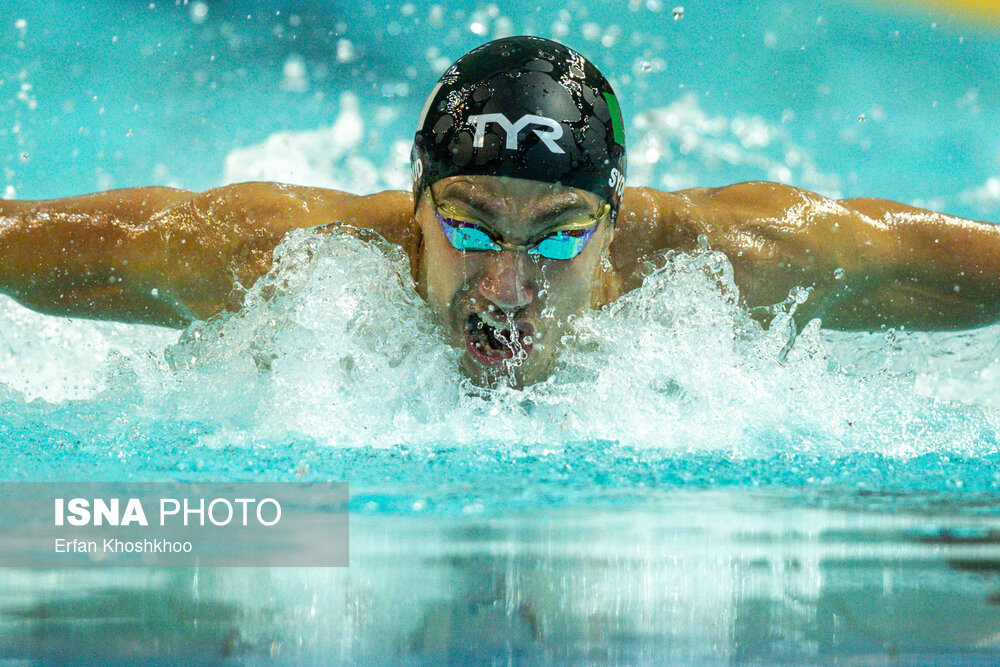 عکس/ بازی‌های کشورهای اسلامی ۲۰۲۵ ریاض؛ مسابقات شنای مردان