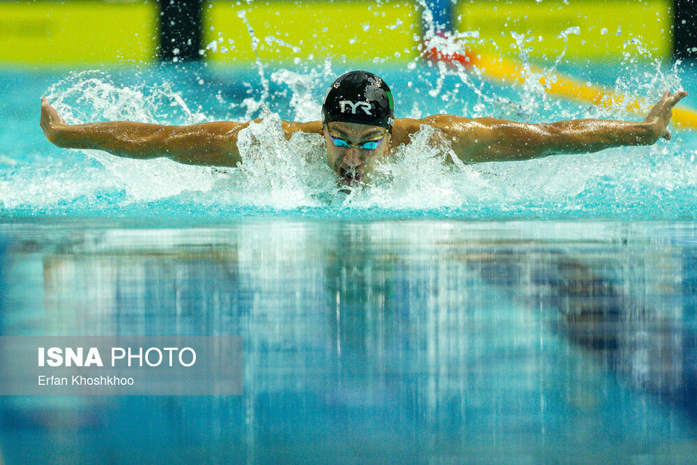 عکس/ بازی‌های کشورهای اسلامی ۲۰۲۵ ریاض؛ مسابقات شنای مردان