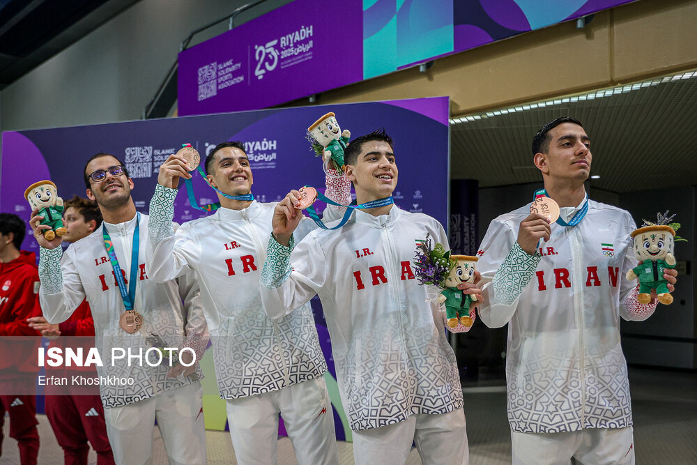 عکس/ بازی‌های کشورهای اسلامی ۲۰۲۵ ریاض؛ مسابقات شنای مردان