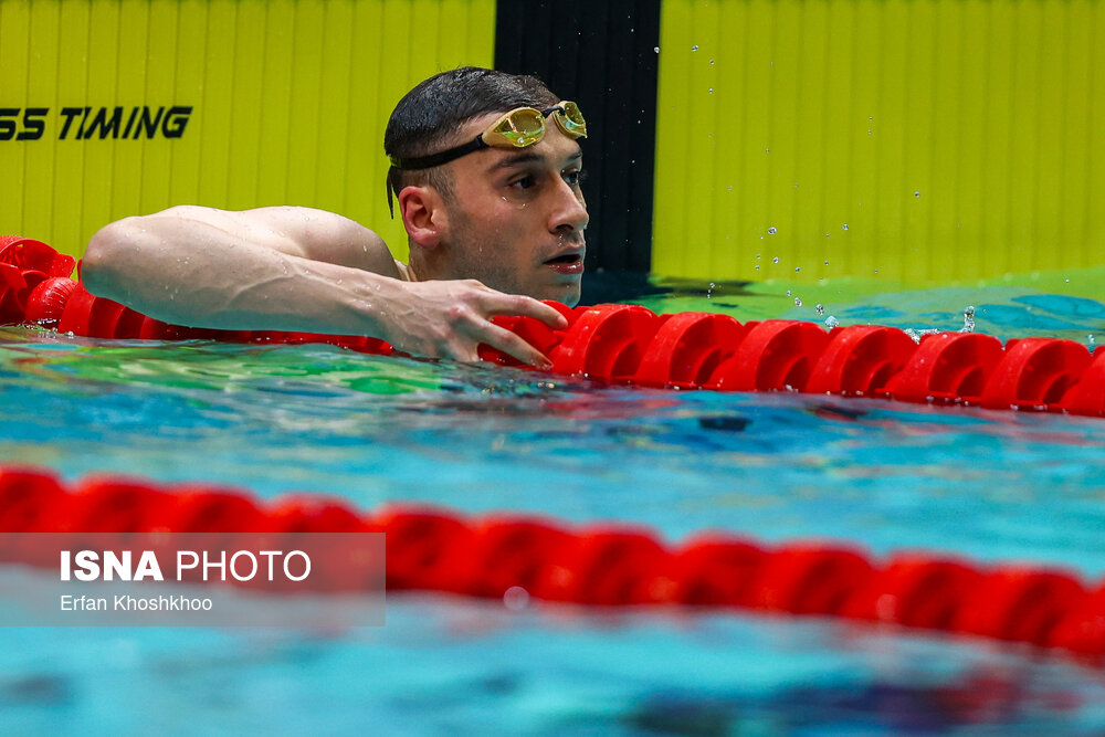 عکس/ بازی‌های کشورهای اسلامی ۲۰۲۵ ریاض؛ مسابقات شنای مردان