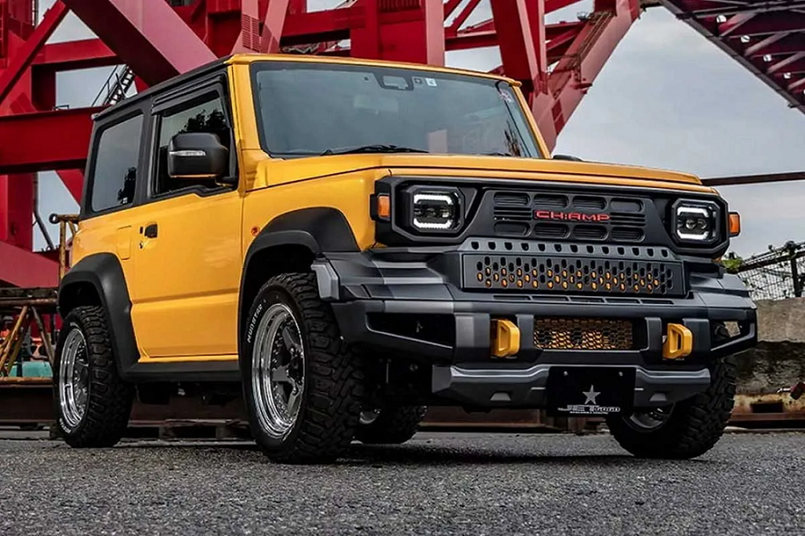 تبدیل سوزوکی جیمنی به فورد برانکو با کیت بدنه جدید!