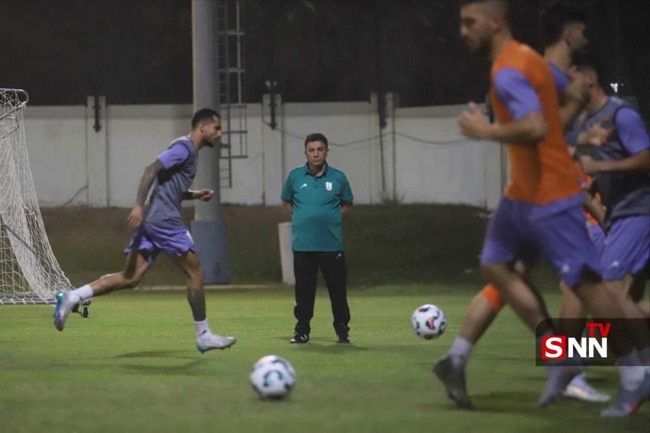 اولین تمرین تیم ملی با لژیونرها در العین