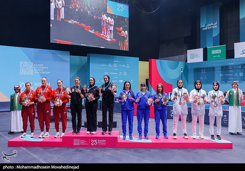 بازی‌های کشورهای اسلامی 2025 ریاض ؛نیمه نهایی تنیس روی میز بانوان 