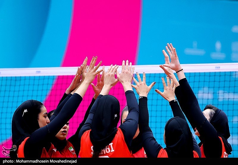 عکس/بازی‌های کشورهای اسلامی 2025 ریاض ؛ والیبال بانوان ایران وافغانستان