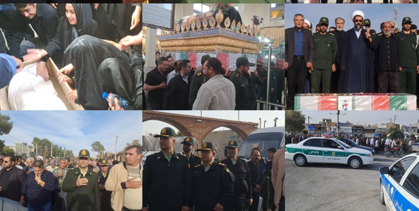 پیکر سردار شهید غلامعلی کواری در پاسارگاد به خاک سپرده شد