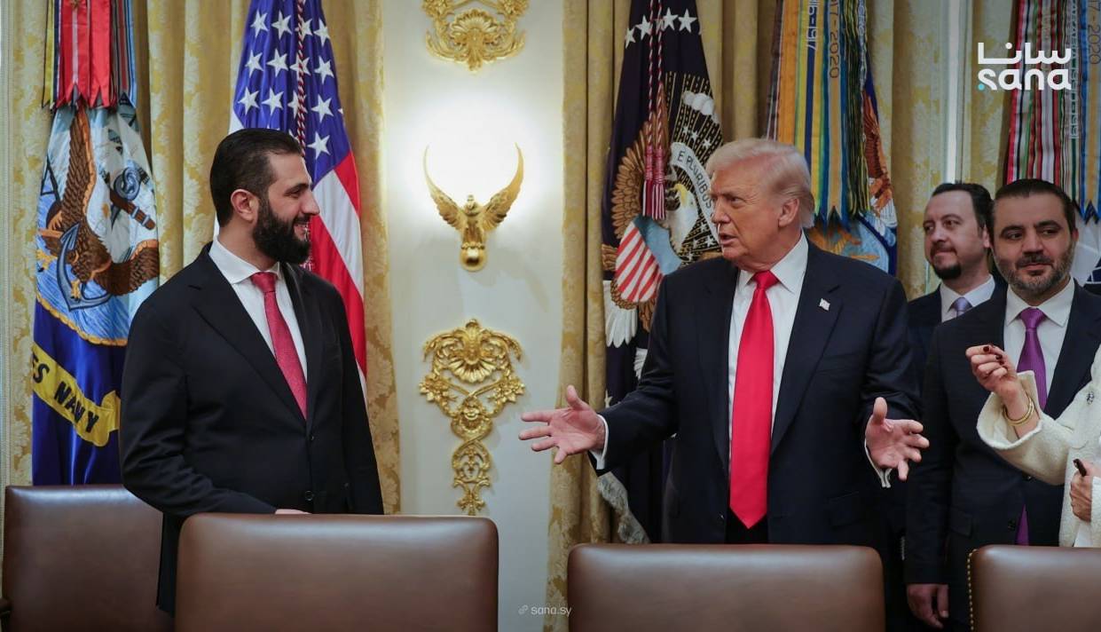 دیدار جولانی با ترامپ در کاخ سفید