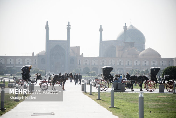 هفتمین روز متوالی آلودگی هوای اصفهان