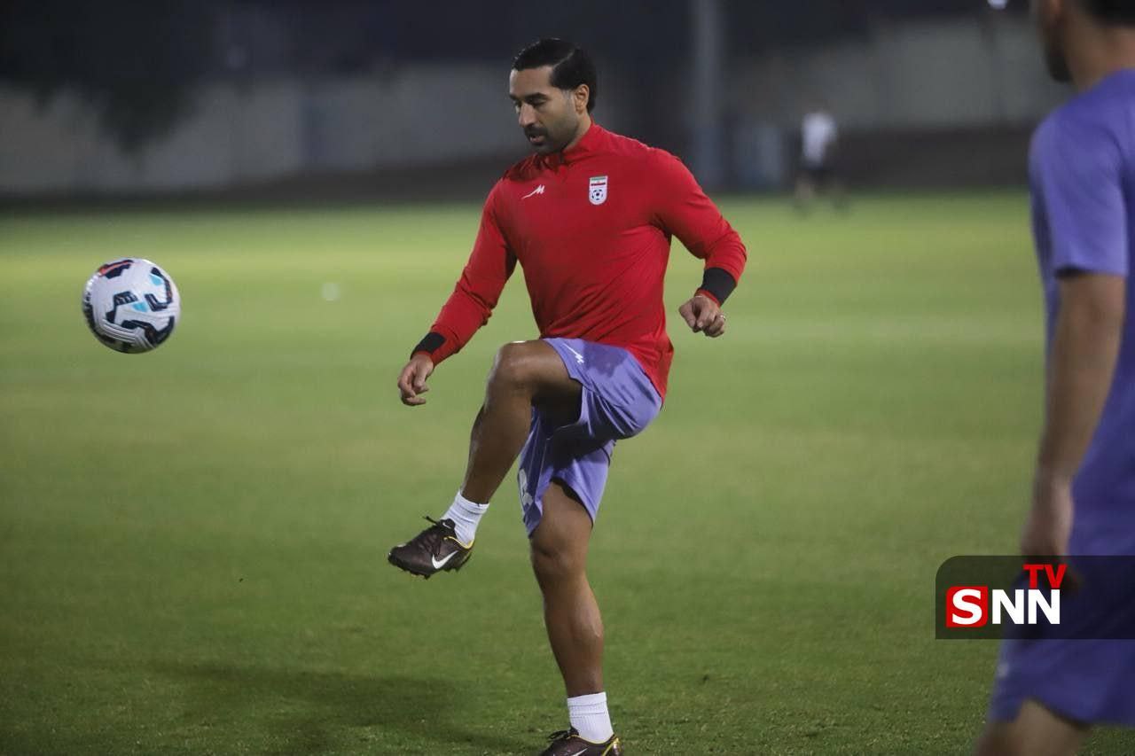 اولین تمرین تیم ملی با لژیونرها در العین