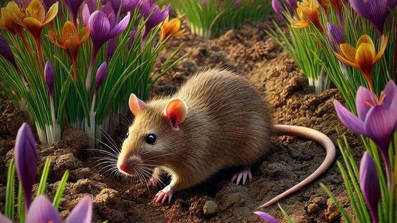 شام زعفرانی موش‌های خراسان شمالی