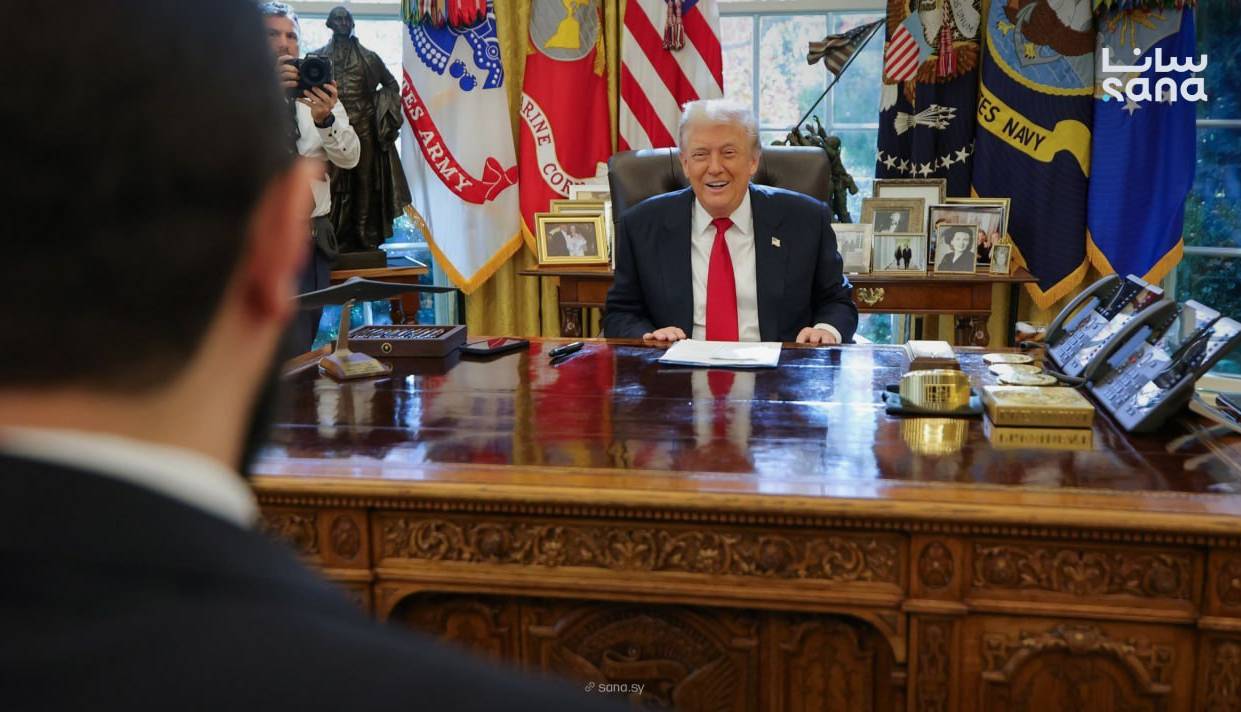 دیدار جولانی با ترامپ در کاخ سفید