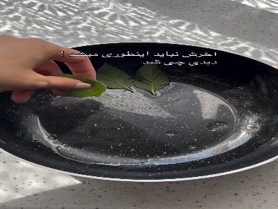 طرز تهه تهدیگ گل آفتابگردان