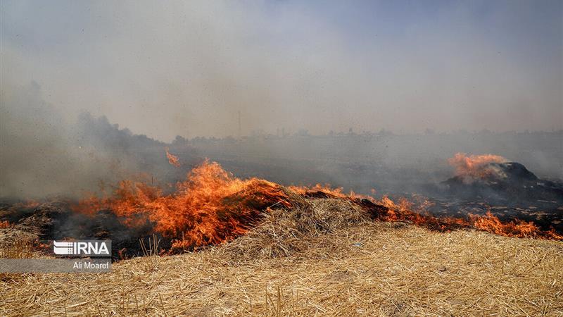 مهار ۲۸ حریق در مراتع مرکزی