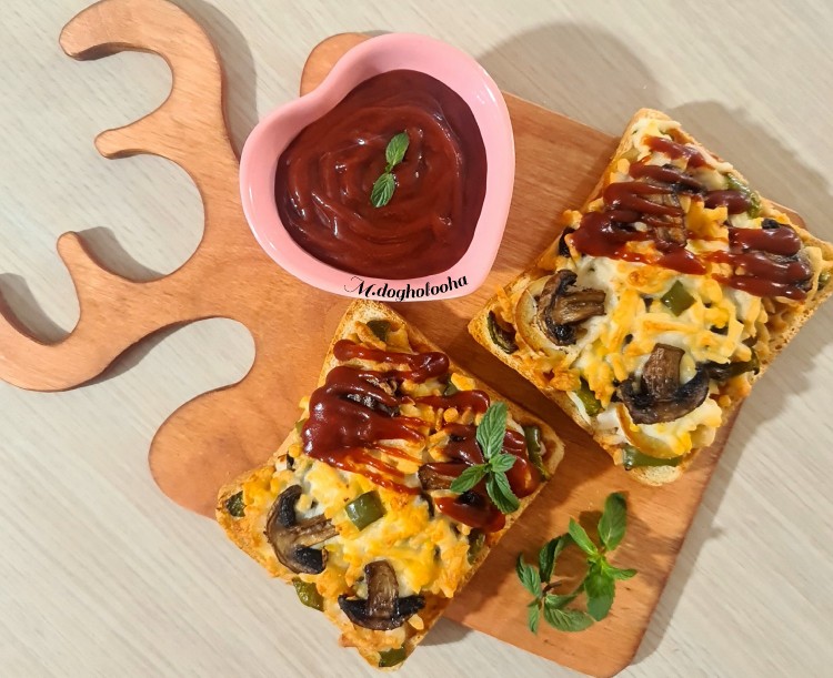 از شما/🍀پیتزا با نان تست🍀