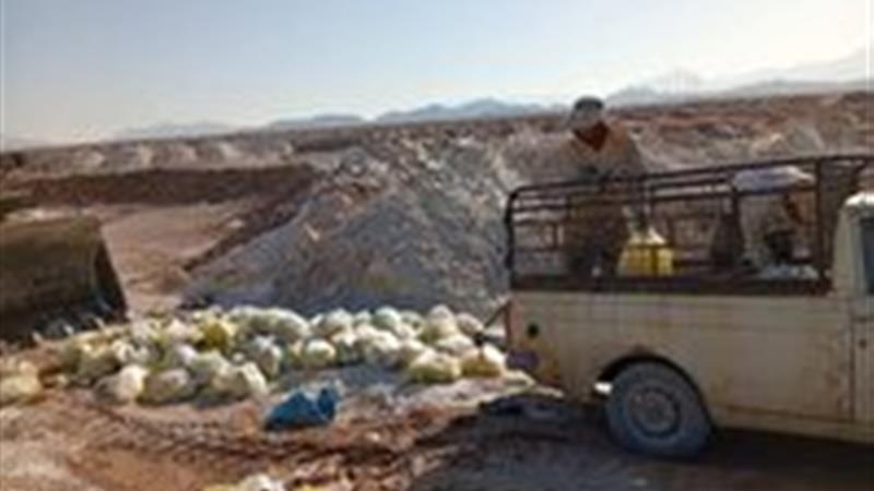 معدوم‌سازی بیش از سه‌هزار لیتر آبلیموی فاقد مشخصات بهداشتی در مهریز