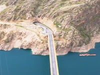 نمای باشکوه از جاده ایذه به دهدز