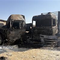 سوختگی بیش از ۹۰ درصدی مصدومان حادثه انفجار تانکر سوخت در یزد