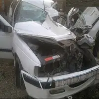 برخورد پژو ۴۰۵ با گاردریل در محور شوش - اهواز ۵ مصدوم بر جای گذاشت