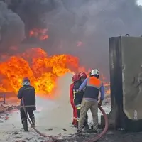 انفجار مرگبار مخزن نیسان در یک پمپ گاز؛ راننده کشته شد