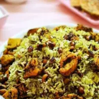 طرز تهیه پلو شوشتری با فیله مرغ؛ خوشمزه و مجلسی