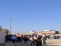 حضور گسترده مردم عراق در مراکز رای گیری