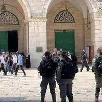 حمله نماینده کنست اسرائیل به نماز مسلمانان در مسجد ابراهیمی!