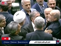 پزشکیان در صحن مجلس حضور یافت 