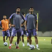 اولین تمرین تیم ملی با لژیونرها در العین