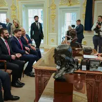 عکس/تصاویر خبرگزاری دولتی سوریه از دیدار الجولانی با ترامپ