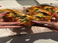 مینی پیتزای مرغ و پنیر