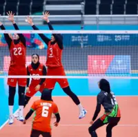 اولین برد والیبال زنان ایران در بازی‌های کشورهای اسلامی