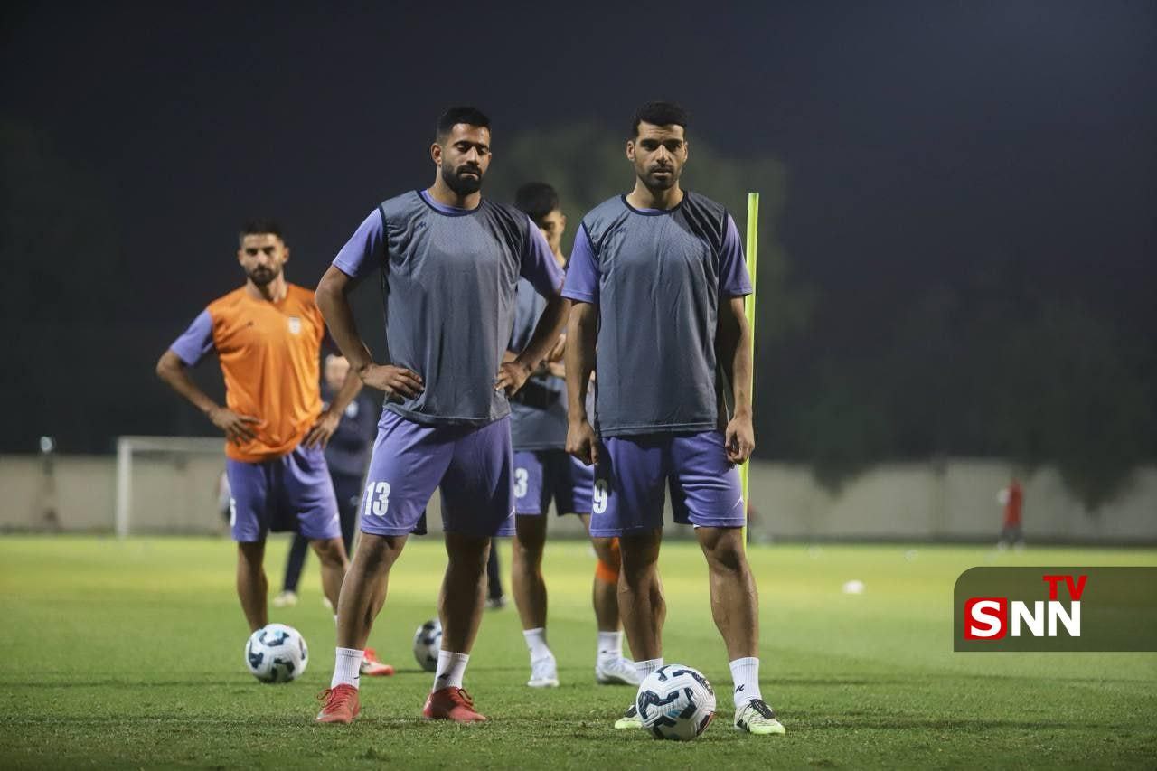 اولین تمرین تیم ملی با لژیونرها در العین