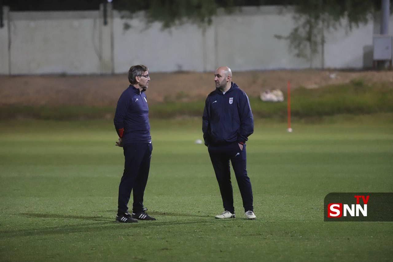 اولین تمرین تیم ملی با لژیونرها در العین