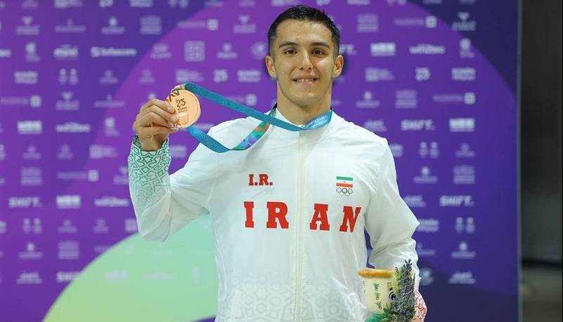 بازی‌های کشورهای اسلامی؛ قاسمی به مدال برنز 200 متر آزاد رسید