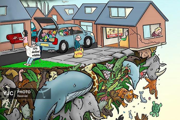 اجلاس بین المللی اقلیمی «کاپ ۳۰» در آیینه طنز کارتونیست‌ها