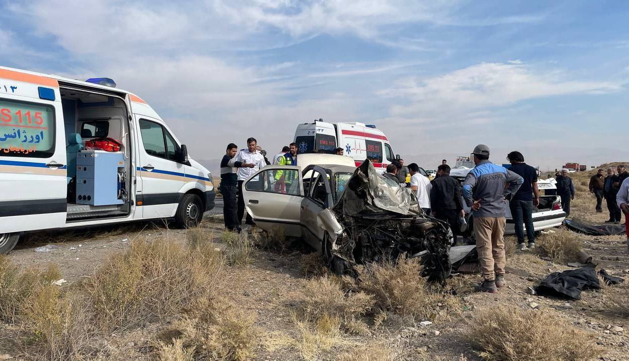 سانحه رانندگی در محور هریس - تبریز؛ ۳ نفر در دم جان باختند