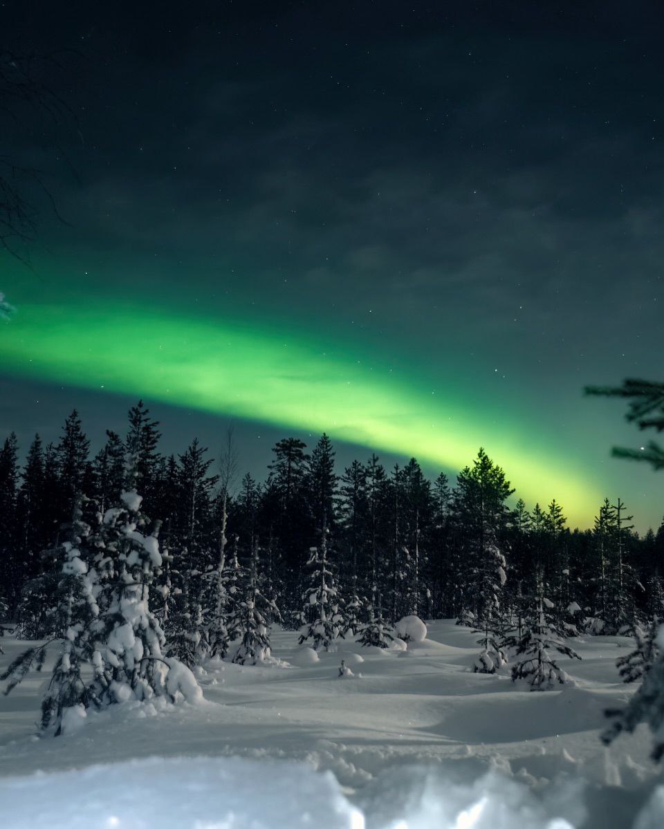 تصاویر دیدنی از شفق قطبی در آسمان نروژ