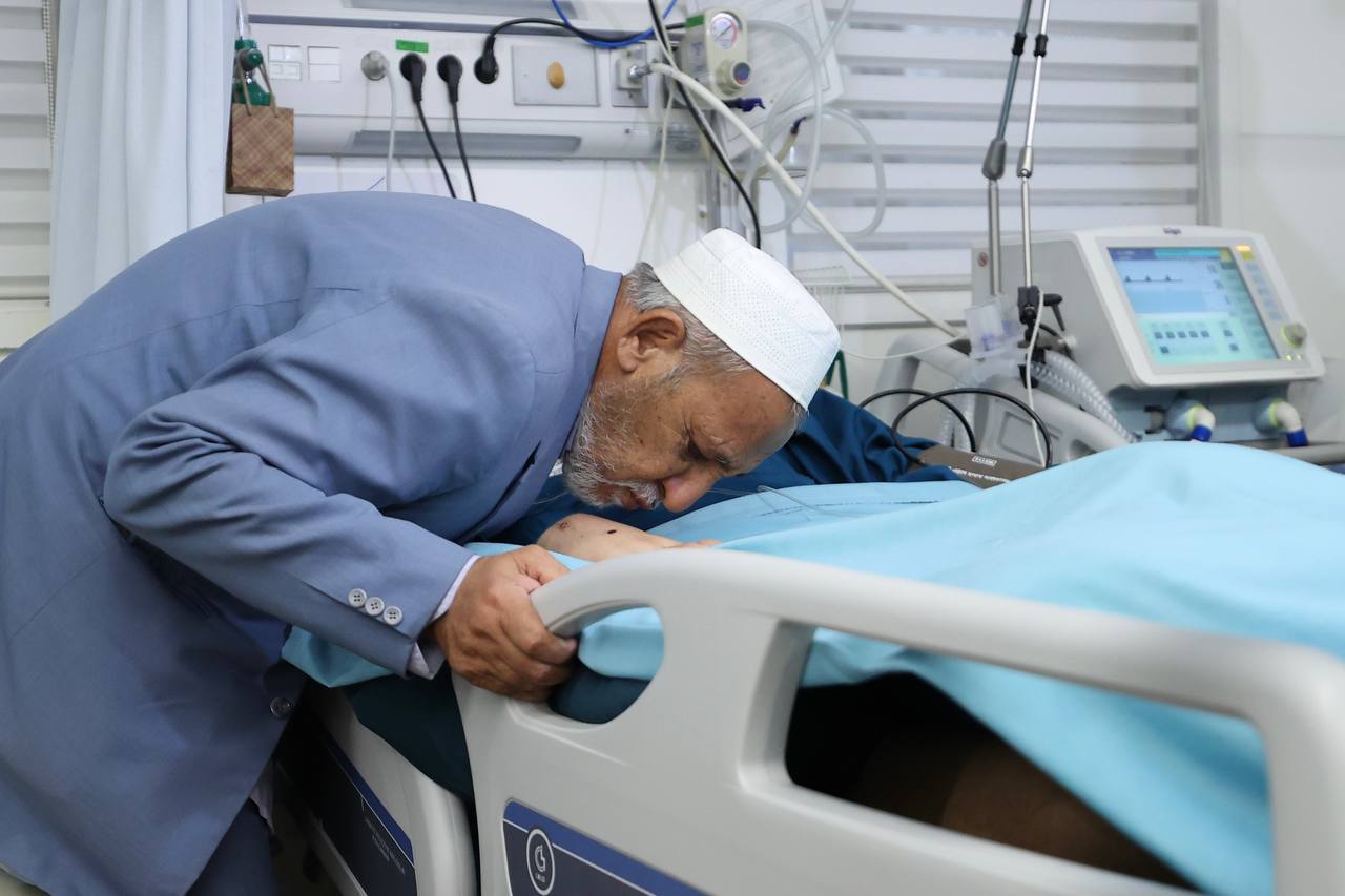 پدر صابر کاظمی: پیام تسلیت رهبری برای ما قوت قلب و آرامشبخش بود