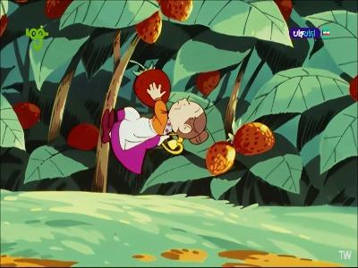 دارکوب برای خاله ریزه توت فرنگی چید