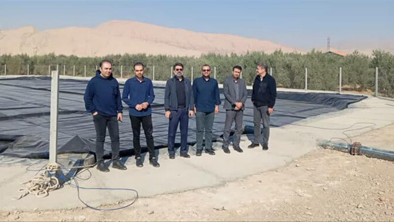 کاهش ۹۰ درصدی با اجرای طرح پوشش حبابدار کاهنده تبخیر در استخرهای کشاورزی گرمسار