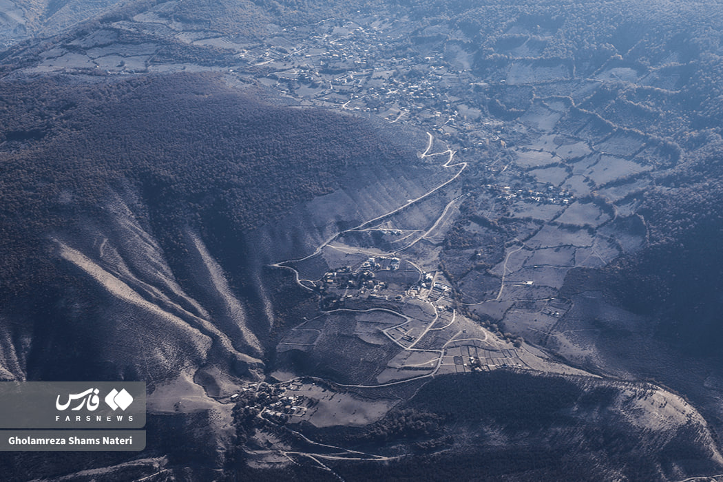 پایش هوایی جنگل و مراتع غرب مازندران