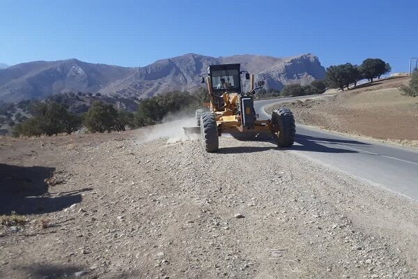 ایمن‌سازی محور اردل - شهرکرد در محدوده تنگ درکش ورکش