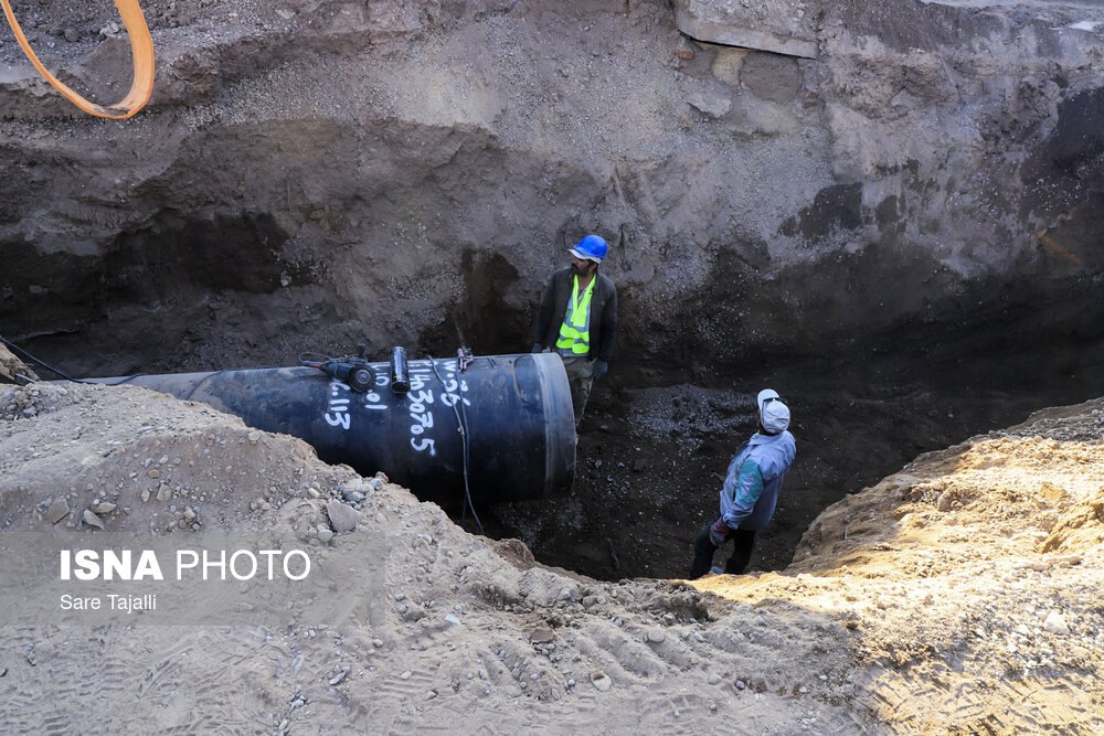 📷 پروژه خط انتقال آب به شهرهای شمالی استان کرمان از خلیج فارس