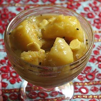 طرز تهیه ترشی انبه زعفرانی