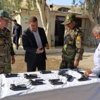 کشف و ضبط محموله سلاح قاچاق در نوار مرزی